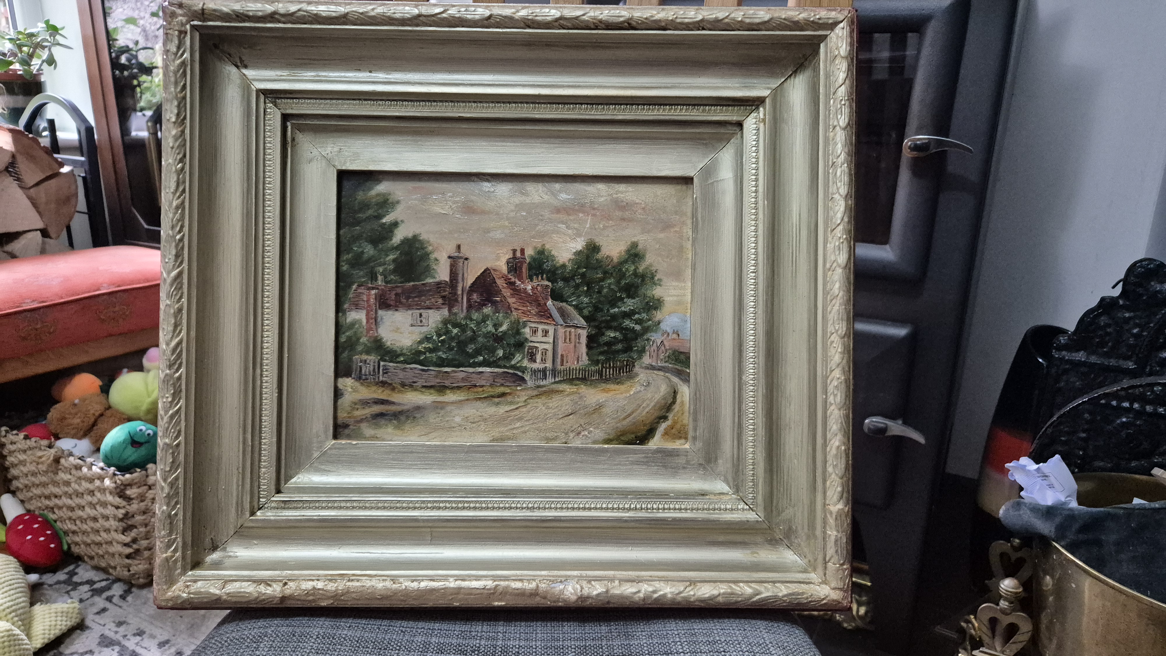 The Cottage at Whittington (Nr Worcester) by artist W. Swind